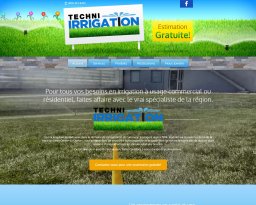 Techni Irrigation | Services et installation de system irrigation à Trois-Rivières